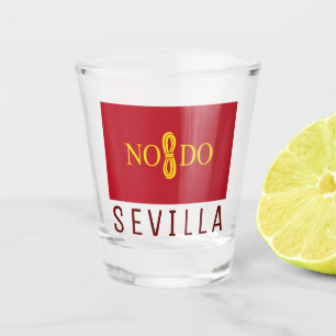 Copo De Shot Bandeira de Sevilha, Espanha