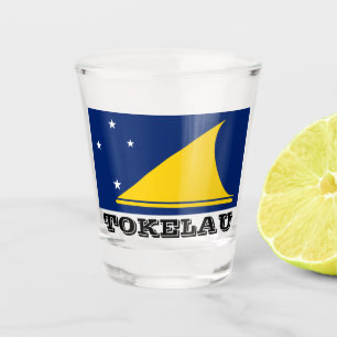 Copo De Shot Bandeira de Tokelau Shot Glass