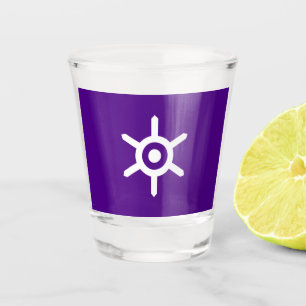 Copo De Shot Bandeira de Tóquio (capital japonesa)