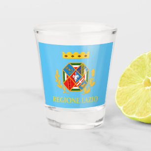 Copo De Shot Bandeira do Lácio (Itália)