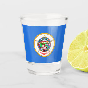Copo De Shot bandeira do Minnesota