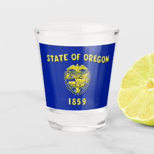Copo De Shot bandeira do Oregon