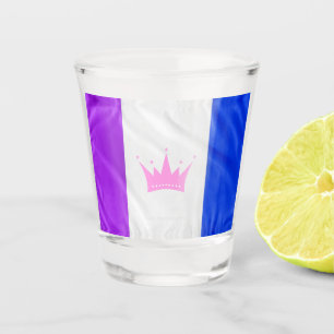 Copo De Shot Bandeira do orgulho da cultura drag SlipperyJoe's