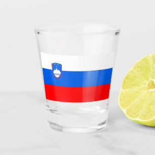 Copo De Shot Bandeira eslovena