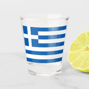 Copo De Shot Bandeira grega (Grécia)