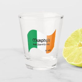 Copo De Shot Bandeira Irlandesa Pub & Eatery Personalizada