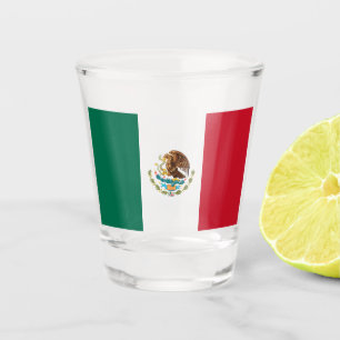 Copo De Shot Bandeira Mexicana