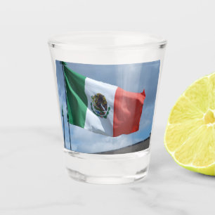 Copo De Shot Bandeira Nacional Mexicana