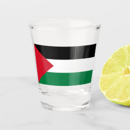 Copo De Shot Bandeira Palestiniana (Palestina)