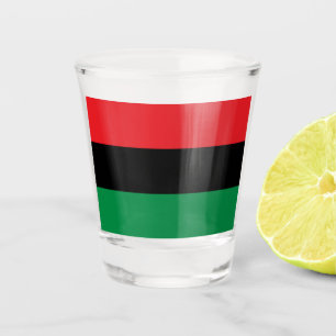 Copo De Shot Bandeira Pan-Africana