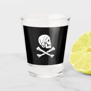 Copo De Shot Bandeira Pirata da Bandeira de Henry Every