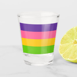 Copo De Shot Bandeira Sápphica (Amor Lésbico) (LGBT)