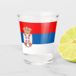 Copo De Shot Bandeira sérvio
