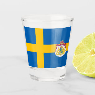 Copo De Shot Bandeira sueco