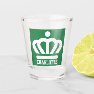 Copo De Shot Bandeira (variante) de Charlotte, NC