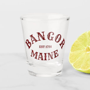 Copo De Shot Bangor, Maine Shot Glass