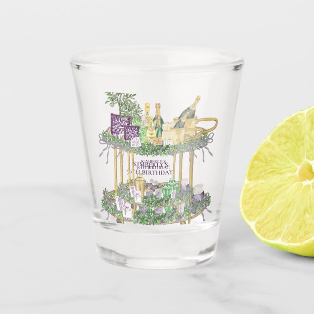 Copo De Shot Bar Mahjong - Personalizado (Frente)