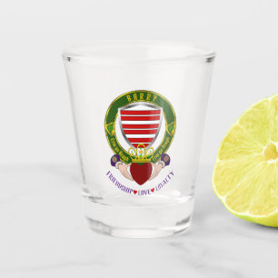 Copo De Shot Barry Irish Shield & Claddagh