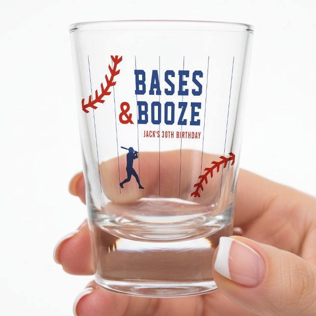 Copo De Shot Baseball Pinstripe Sports Birthday Party (Baseball Pinstripe Sports Birthday Party Shot Glass
)
