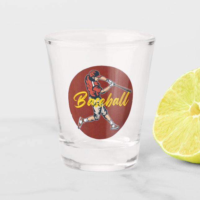Copo De Shot Baseball Sport (Frente)