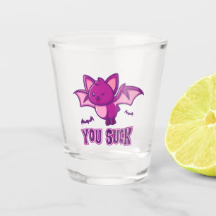 Copo De Shot Bats de Vampiro bonitos e Dias de as Bruxas engraç