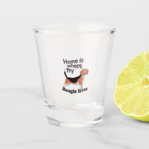 Copo De Shot Beagle Home