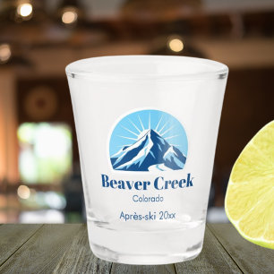 Copo De Shot Beaver Creek Colorado EUA après-ski souvenir