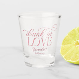 Copo De Shot Bêbado de Amor Torre de Champanhe Rosa Despedida d