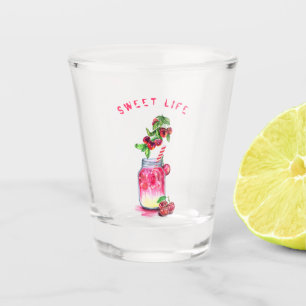 Copo De Shot Bebida Legal com suco doce fresco - Festa de Verã