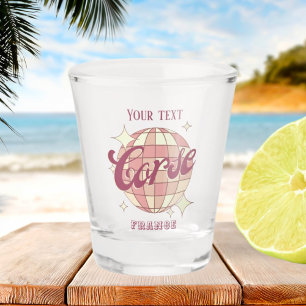 Copo De Shot Bebidas de vintagem do Corse France viagem retro