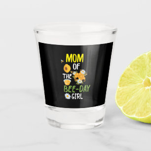 Copo De Shot Beekeeper Art Mãe Da Bee Day Girl 2