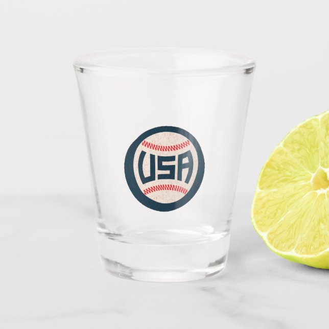 Copo De Shot Beisebol da Equipe EUA (Frente)
