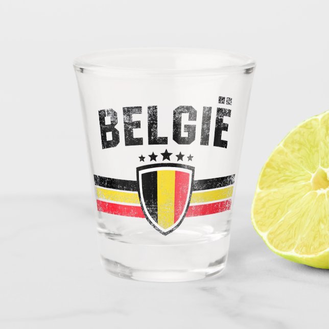 Copo De Shot Bélgica (Frente)