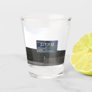 Copo De Shot Bem-vindo ao Utah Shot Glass