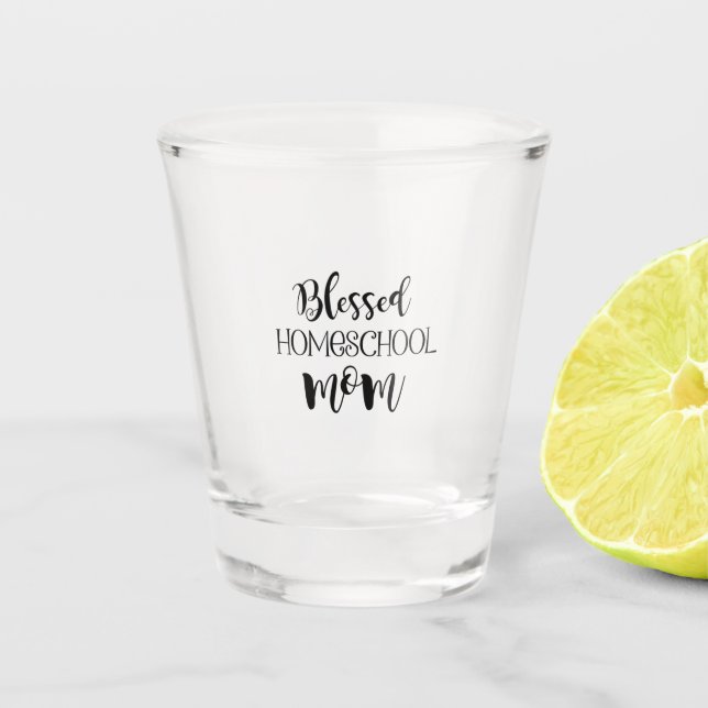 Copo De Shot Bendito Homeschocolle Mãe (Frente)