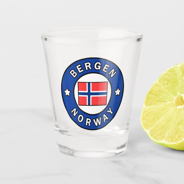 Copo De Shot Bergen Noruega (Frente)