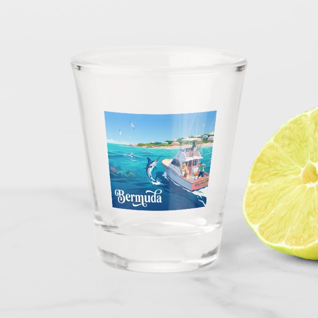 Copo De Shot Bermuda Bermudas (Frente)