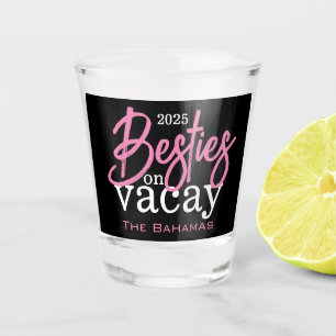 Copo De Shot Besties em Férias Personalizadas