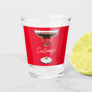 Copo De Shot Big Red Margarita Cocktail Beber Thunder_Cove
