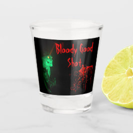 Copo De Shot Biker Billy Bloody - Boa Festa de Halloween
