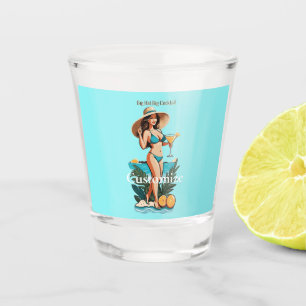 Copo De Shot Bikini Babe Big Hat - Grande Coquetel Thunder_Cove