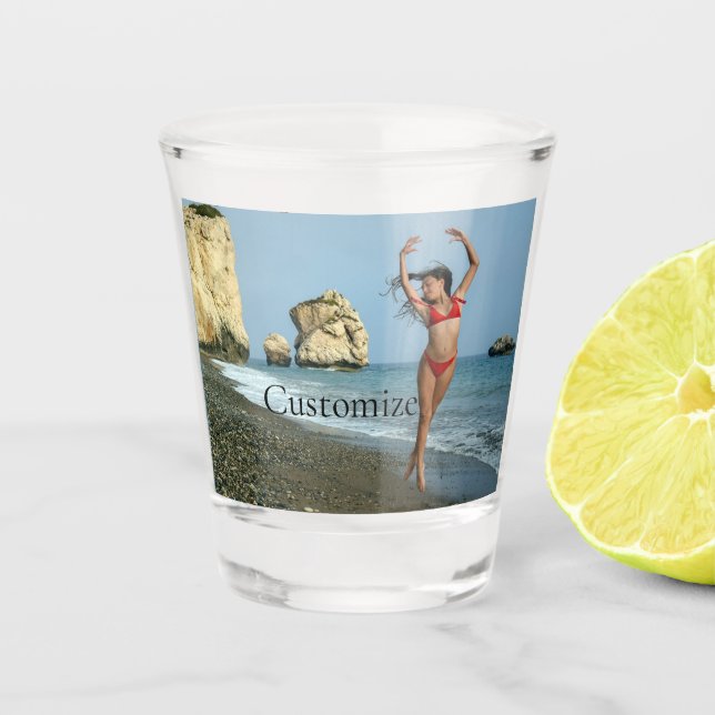 Copo De Shot Bikini Model Dancing Thunder_Cove (Frente)