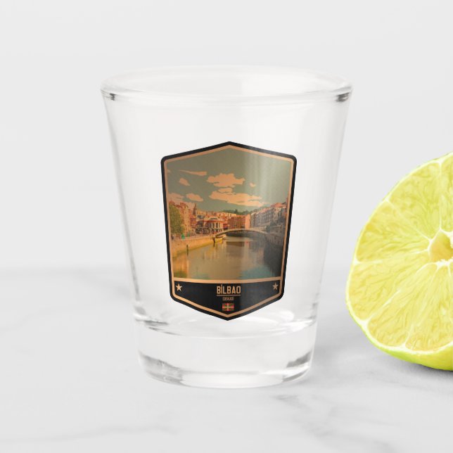 Copo De Shot Bilbau (Frente)