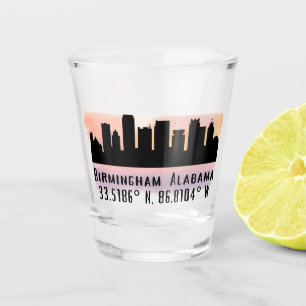 Copo De Shot Birmingham AL City Skyline