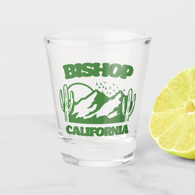 Copo De Shot Bishop California (Frente)