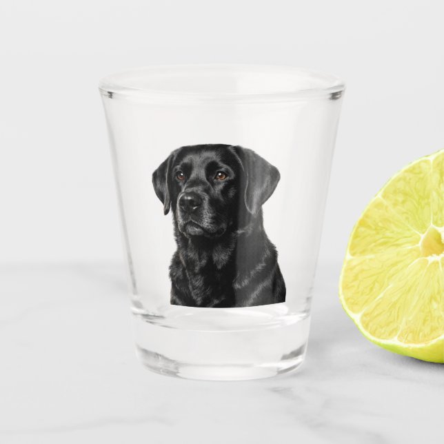 Copo De Shot Black Lab Shot Glass (Frente)