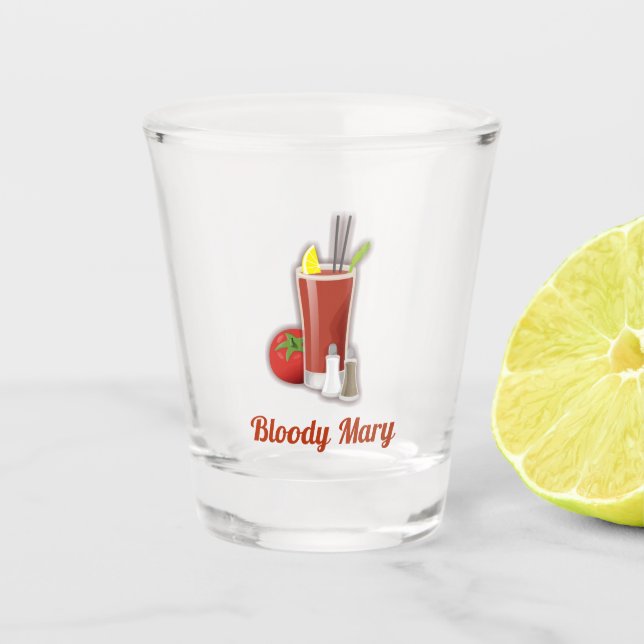 Copo De Shot Bloody Mary Cocktail (Frente)
