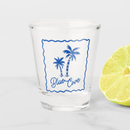 Copo De Shot Blue Cove