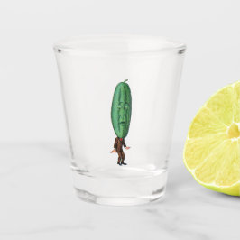 Copo De Shot Bobo Grande Cabeça de Piche Verde