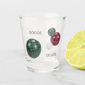 Copo De Shot Bocce Salute Shot Glass